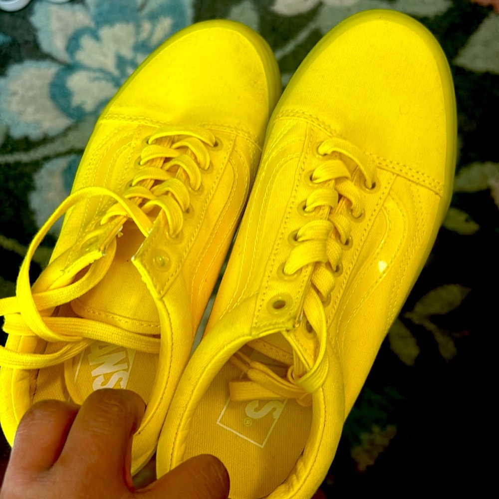 Yellow vans